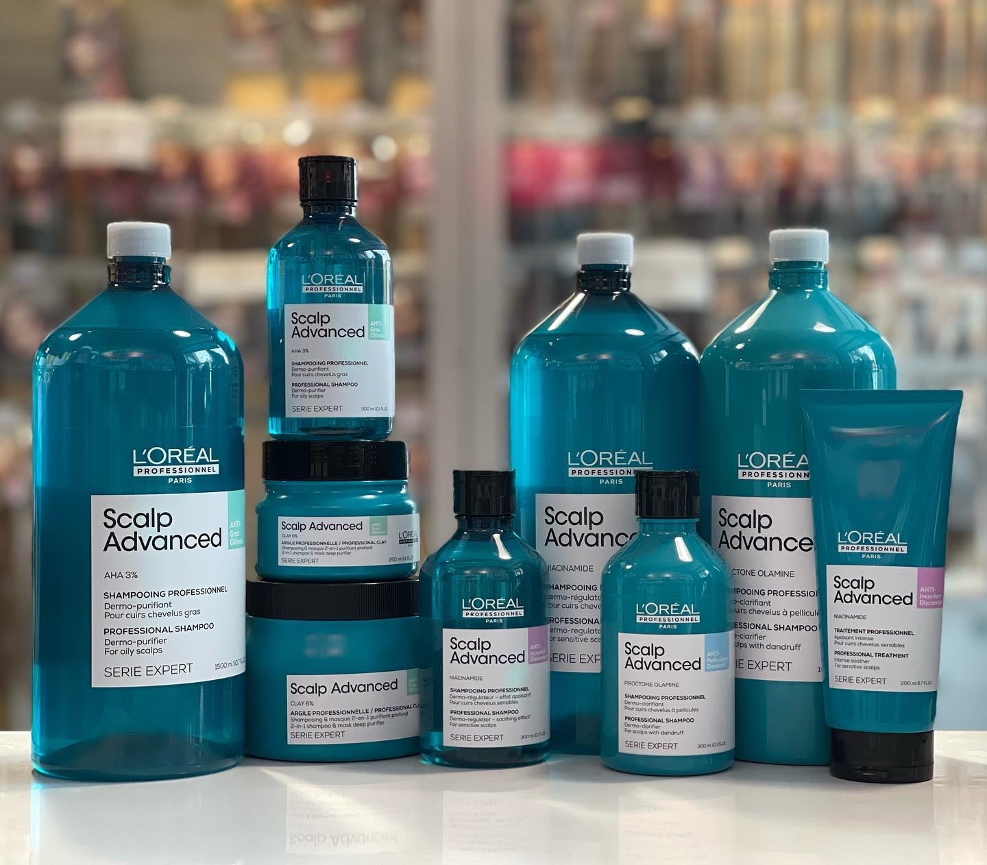 Dầu Gội Làm Dịu Da Đầu Nhạy Cảm L'Oreal Scalp Advanced Anti-Discomfort Shampoo 300ml/500ml/1500ml