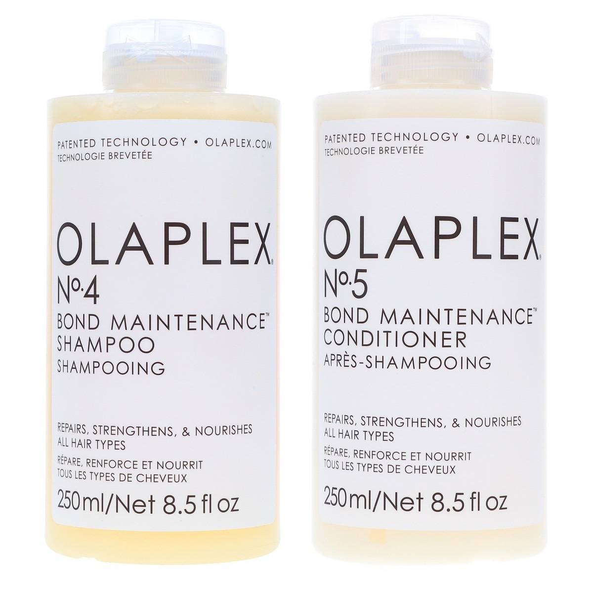 Bộ đôi dầu gội OLAPLEX No.4 và dầu xả OLAPLEX No.5