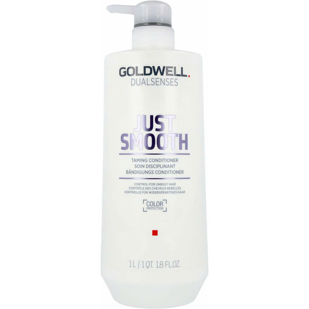 Dầu gội & xả Goldwell làm mượt tóc Dualsenses Just Smooth taming Shampoo & Conditioner