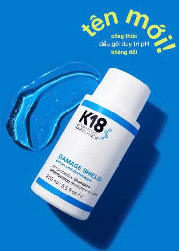 Gội xả K18 bảo vệ pH- DAMAGE SHIELD protective shampoo 250ML-930ML