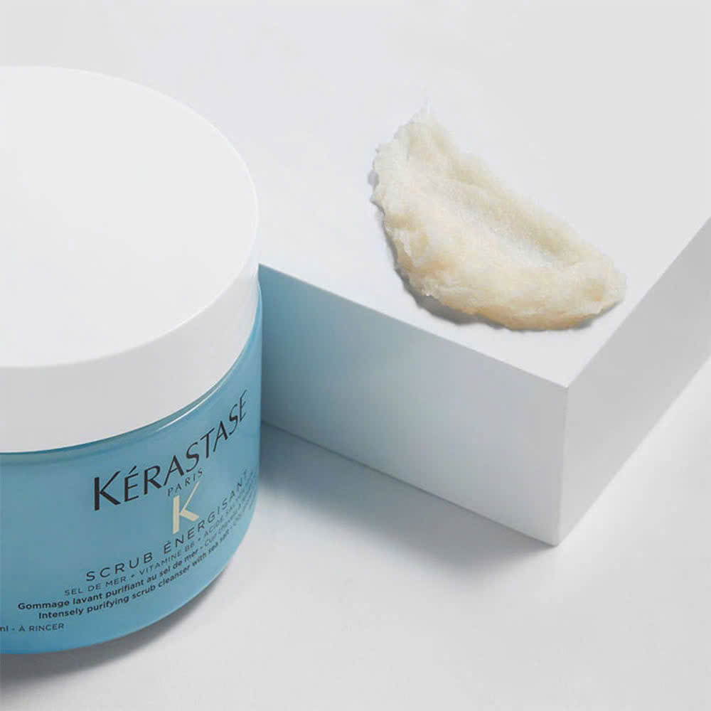 Kem Tẩy Tế Bào Chết Làm Sạch Sâu Da Đầu Dầu Kérastase Scrub Énergisant