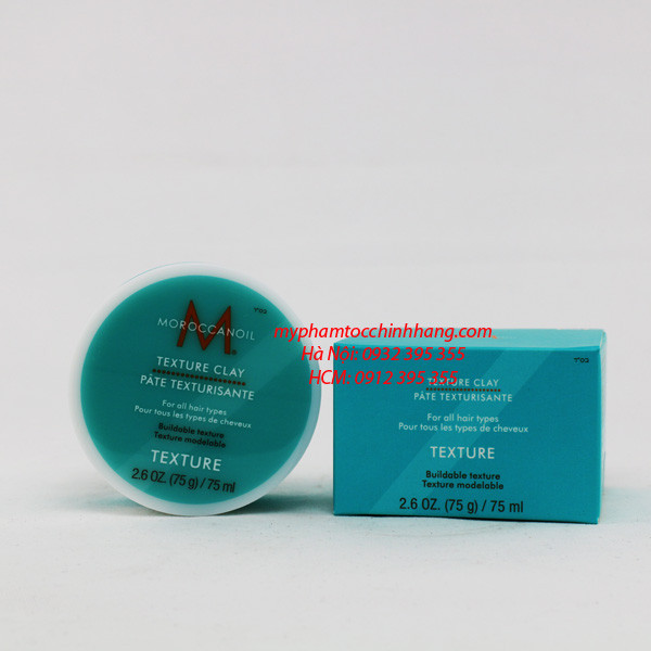 Sáp Tạo Kiểu Moroccanoil Texture Clay 75g