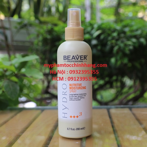 Xịt siêu dưỡng BEAVER +++3 phục hồi & dưỡng ẩm tức thì Ultra Moisture & Repair Leave-in Spray 150ml