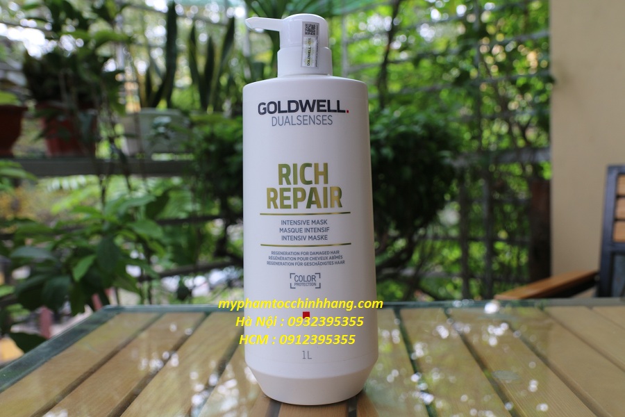 DẦU HẤP TÓC SIÊU CHỮA TRỊ GOLDWELL RICH REPAIR INTENSIVE MASK 1000ML