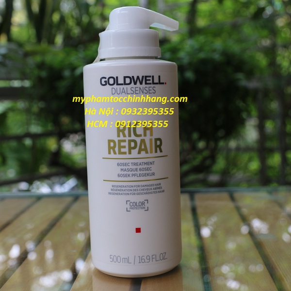 DẦU HẤP TÓC SIÊU CHỮA TRỊ GOLDWELL RICH REPAIR 200ML - 500ML