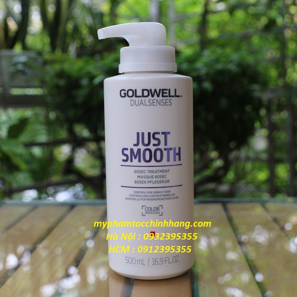 DẦU HẤP TÓC SUÔN MƯỢT GOLDWELL JUST SMOOTH 200ML - 500ML