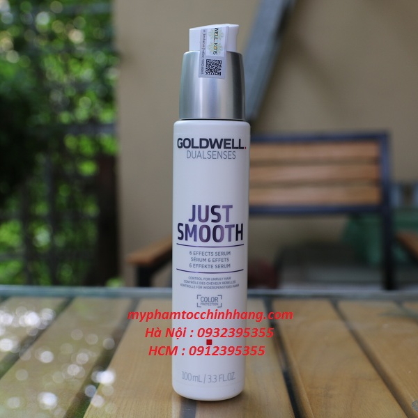 DẦU DƯỠNG SUÔN MƯỢT GOLDWELL JUST SMOOTH 6 TÁC ĐỘNG 100ML