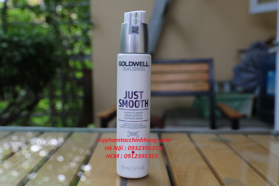 DẦU DƯỠNG SUÔN MƯỢT GOLDWELL JUST SMOOTH 6 TÁC ĐỘNG 100ML