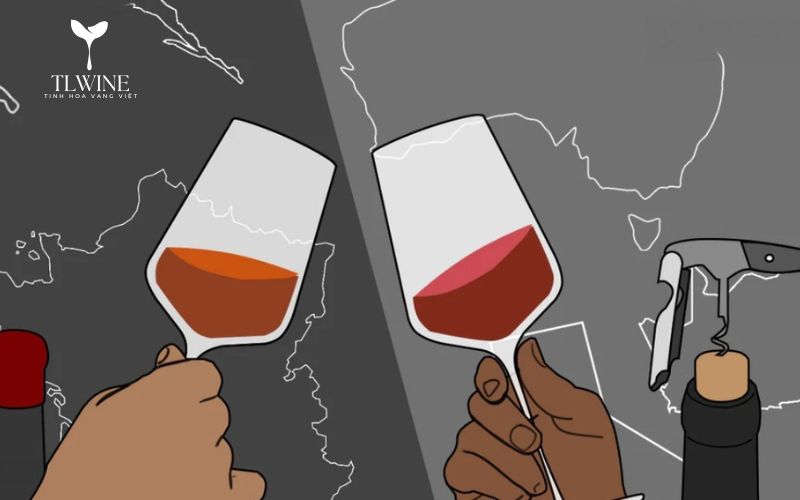 Phân biệt rượu vang Tân Thế Giới và Cựu Thế Giới