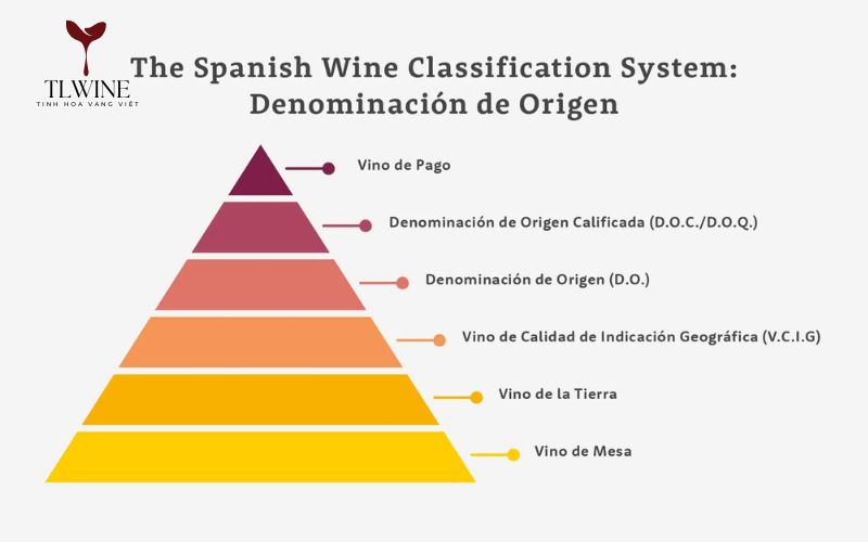 Khám Phá Phân Hạng Rượu Vang Tây Ban Nha