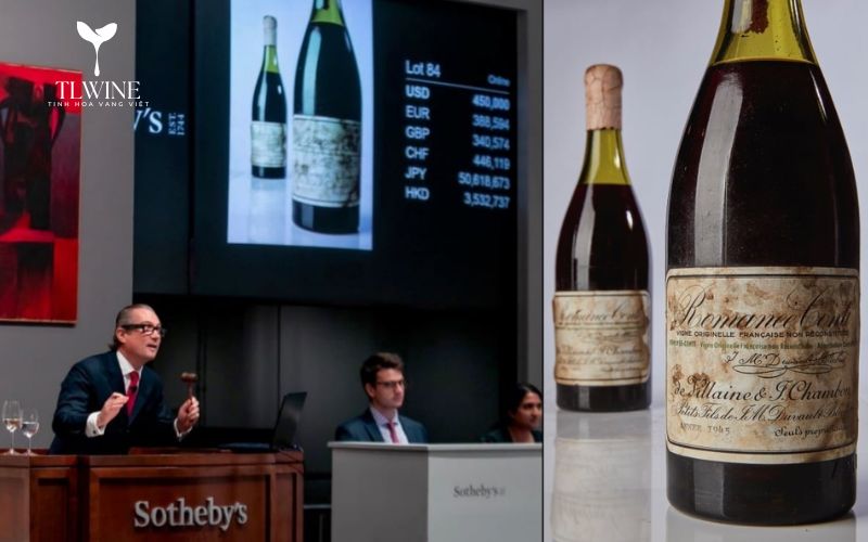 Top 10 loại rượu vang đắt nhất thế giới