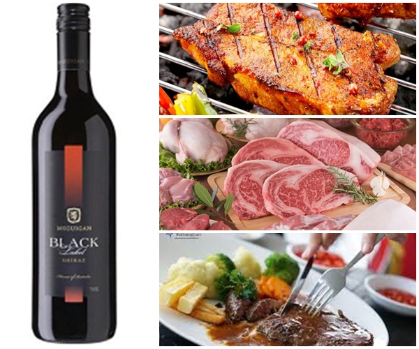 Rượu vang Úc McGuigan Black Label - Shiraz bán chạy số 1 thế giới