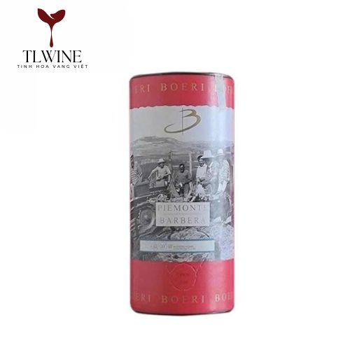 Boeri Piemonte Barbera – Rượu vang Ý đóng hộp cao cấp 3 lít