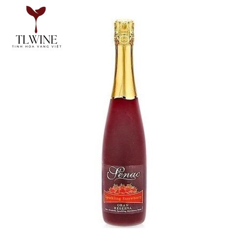 Nước trái cây có ga Senac vị dâu