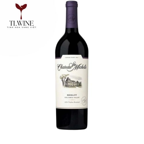 Rượu Vang Mỹ Chateau Ste Michelle  Merlot