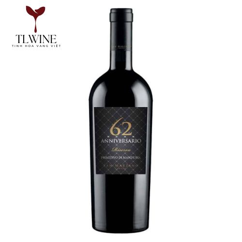 Rượu Vang Ý 62 Anniversario Primitivo