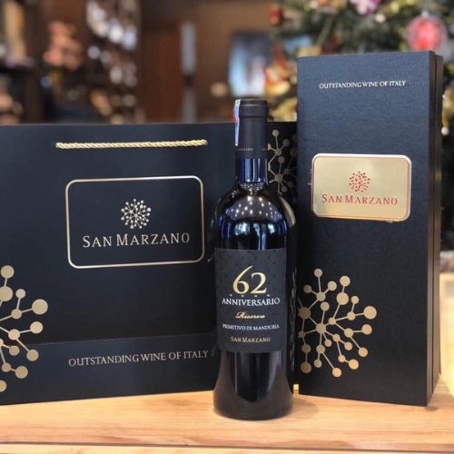Rượu Vang Ý 62 Anniversario Primitivo