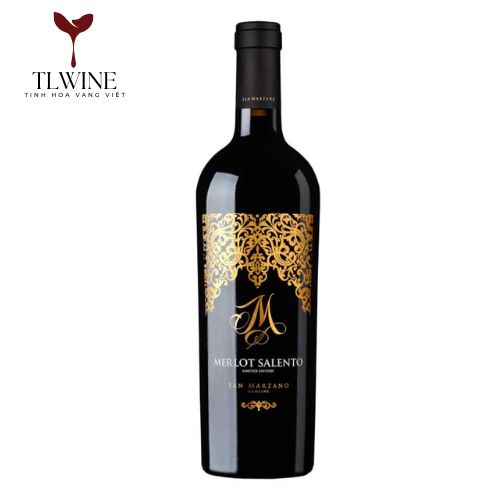 Rượu Vang Ý M Merlot Salento Limited Edition