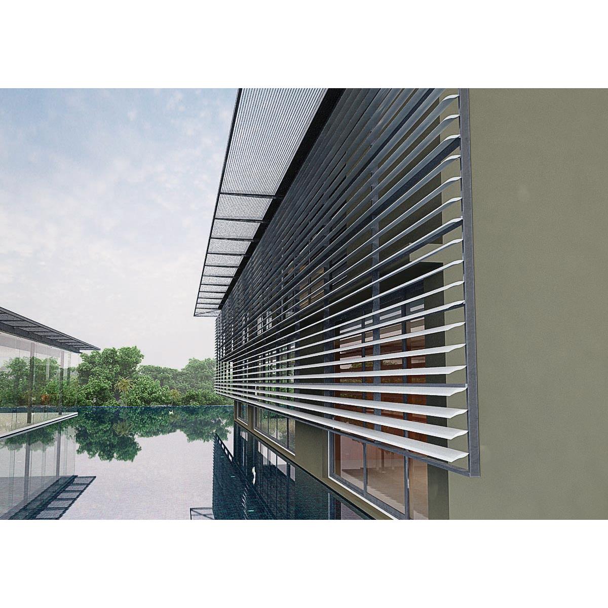 Chắn nắng hình lá liễu