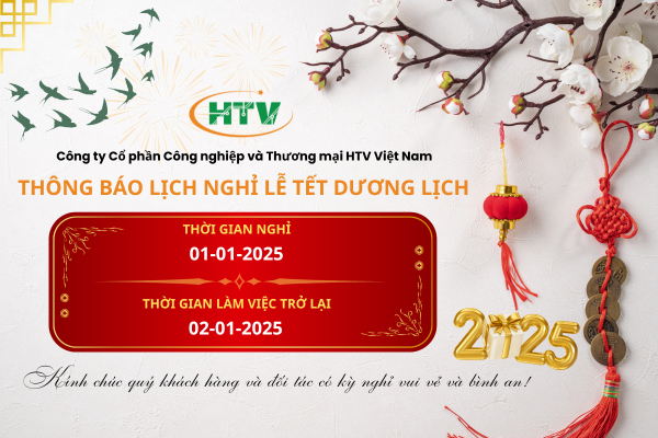 📌 [THÔNG BÁO] LỊCH NGHỈ TẾT DƯƠNG LỊCH 2025