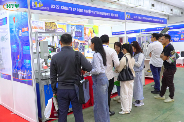 HTV Việt Nam mở ra cơ hội tự động hóa đột phá cho các doanh nghiệp tại Hanoi MIP Fair 2025