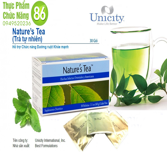 Trà thải độc ruột Nature's Tea Unicity chính hãng, unicity giá rẻ, trà ...