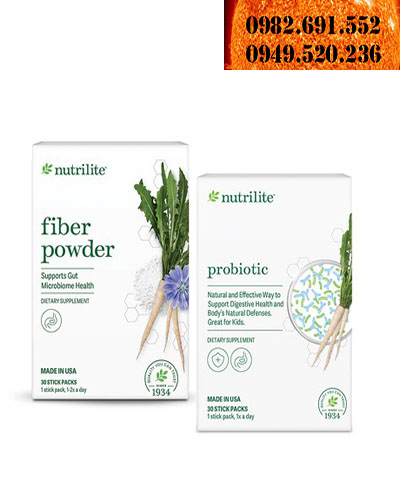Bột uống Probiotic Nutrilite Amway (Hỗ trợ tiêu hoá và đề kháng)