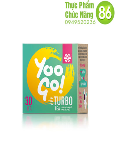Trà thảo mộc YOO GO Turbo Tea - Hỗ trợ Giảm Cân, Thải độc Ruột
