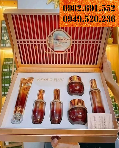 BỘ KAYOKO PLUS ĐỎ NHẬT BẢN 6IN1 - ĐẶC TRỊ NÁM, TÀN NHANG, DƯỠNG TRẮNG DA