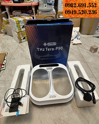 Máy xung OlyLife THz Tera P90 – Hỗ trợ cải thiện tuần hoàn máu, thư giãn cơ bắp