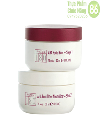 Mỹ phẩm Nuskin 180 AHA Facial Peel and Neutralizer chính hãng