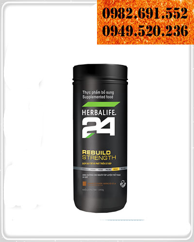 Herbalife 24 Rebuild Trength hương socola - Dinh dưỡng tập thể thao
