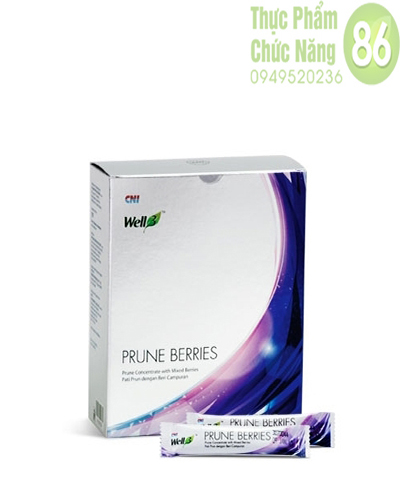 Well 3 Prune Berries CNI - Phòng và làm chậm quá trình oxi hóa