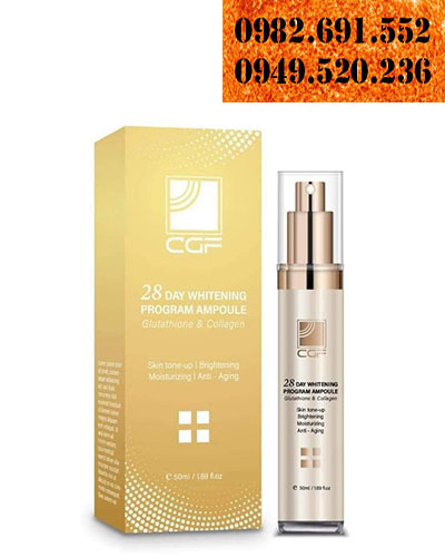 Tinh Chất Tái Sinh Siêu Căng Bóng Trắng da 28 Day CGF