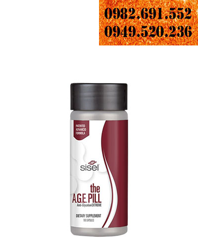 Viên uống Sisel Age Pill - Duy trì thanh xuân, trẻ hóa làn da, tràn đầy sức sống