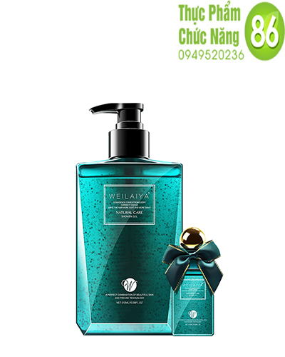 Sữa tắm trứng cá Weilaiya Natural Care Shower Gel