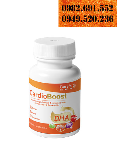 CardioBoost Carefor - Hỗ Trợ Tim Mạch, Cải Thiện Tuần Hoàn Máu