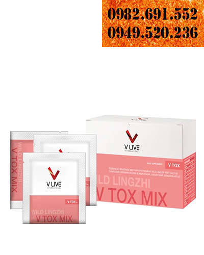 V-TOX MIX VLIVE - HỖ TRỢ GIẢM CÂN GIỮ DÁNG KHOA HỌC VLIVE