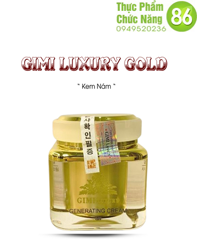 Kem Điều Trị Ban Đêm genrating cream gimi luxury gold