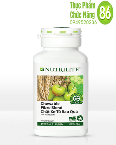 Thực phẩm bổ sung chất xơ từ rau quả Nutrilite Amway chính hãng giá rẻ