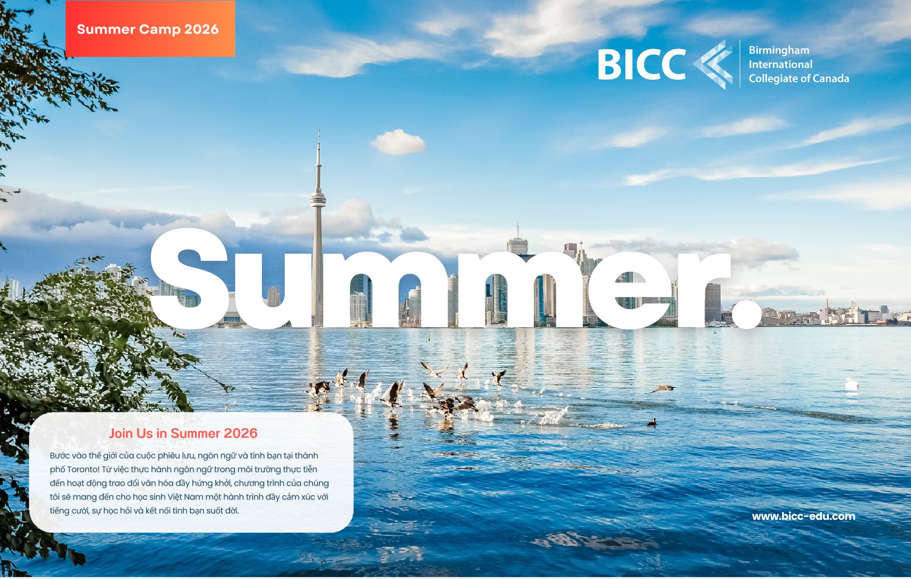 Đón mùa hè sôi động tại Trại hè BICC Canada 2026!