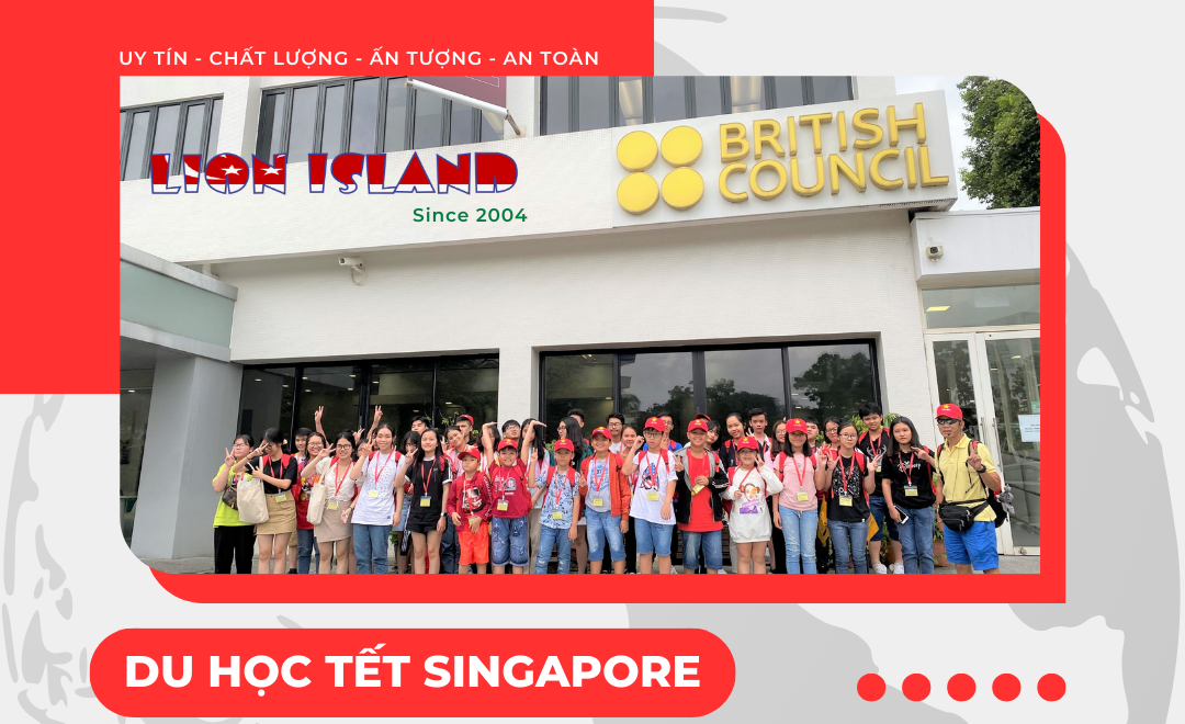 Du học Tết Singapore Lion Island 2024