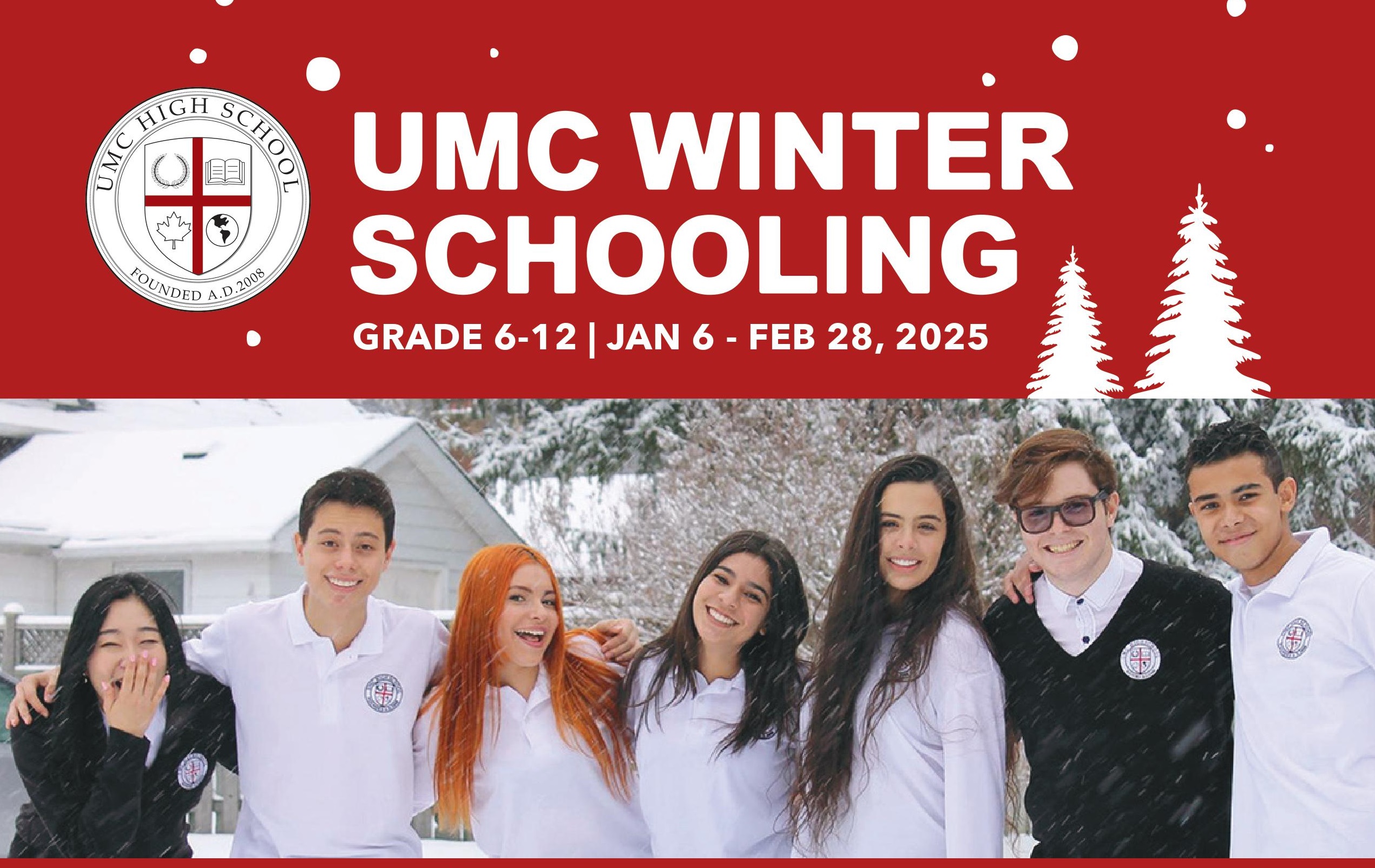 Chương trình Trại đông trường Trung học UMC - Canada (Lớp 6 - 12)