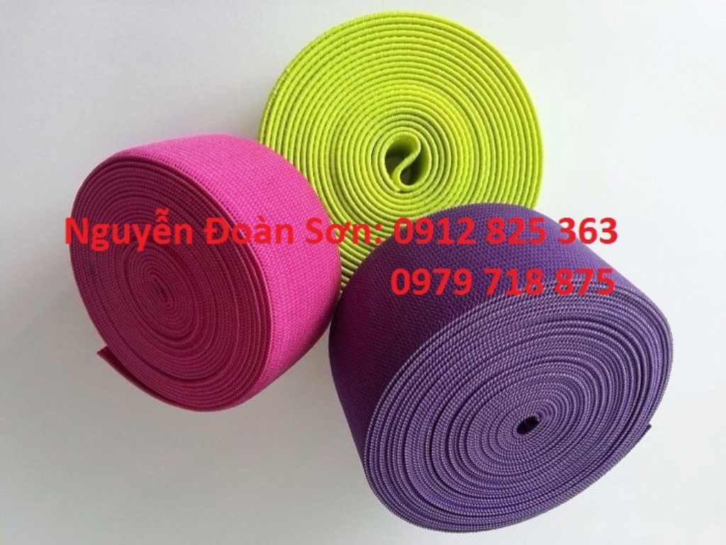 Dây chun tròn dẹt các loại