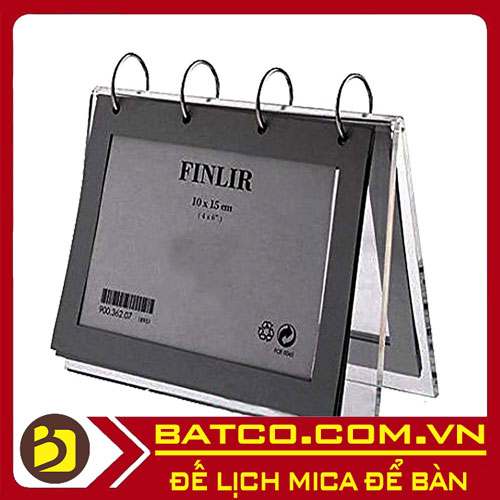 Đế lịch để bàn mica