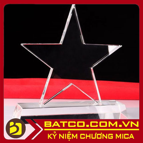 Kỷ niệm chương mica (mẫu 2)