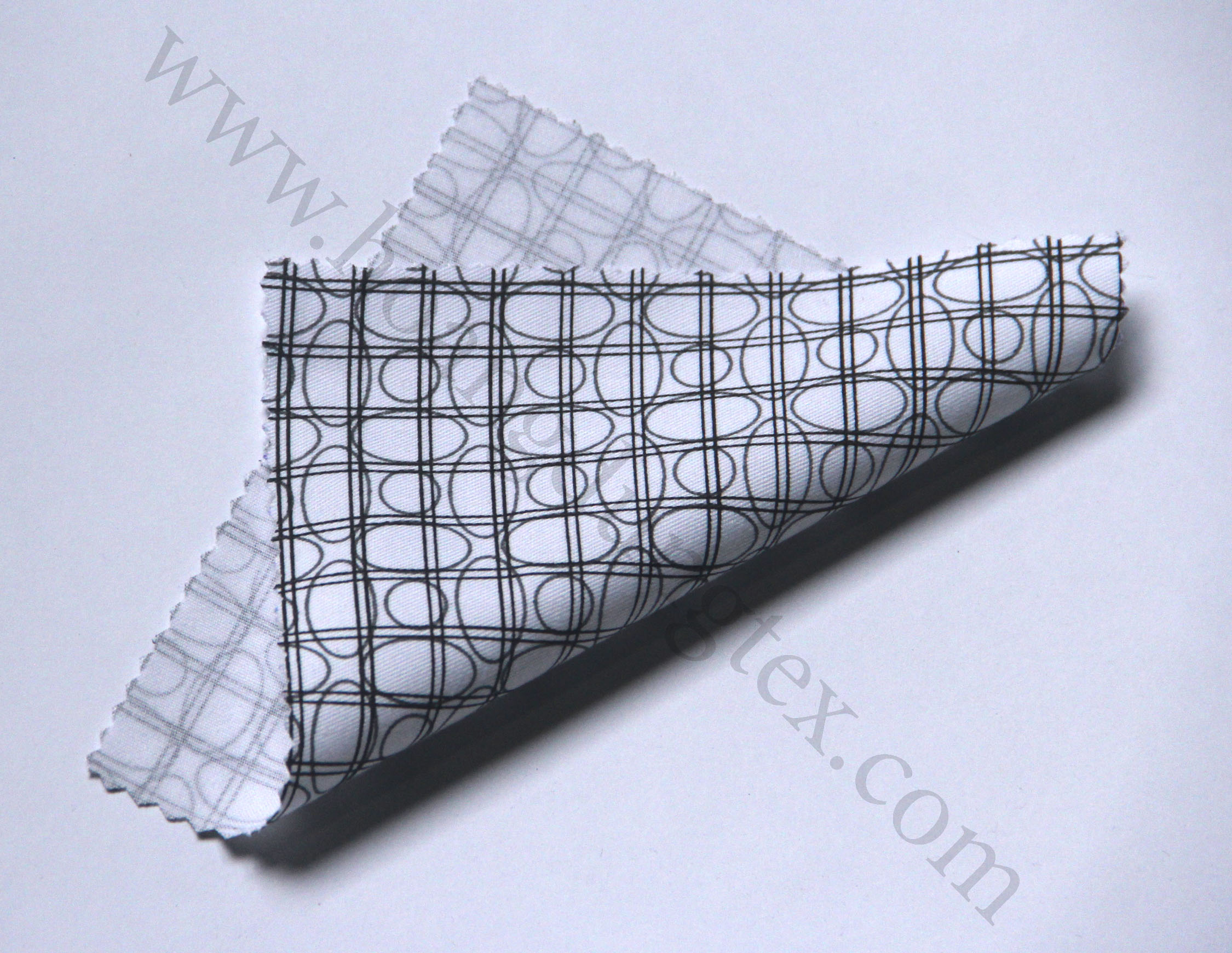 Vải Kaki Chéo 2/1 in Kẻ HD62