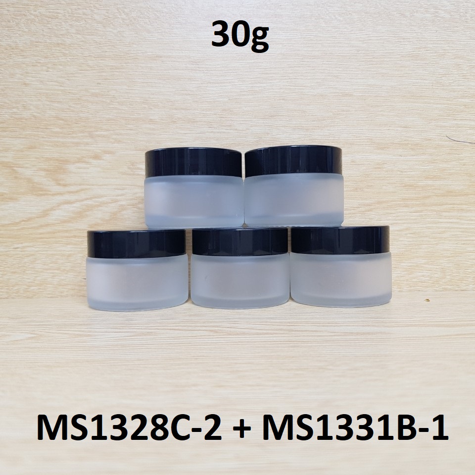 Hũ thủy tinh mờ 30g
