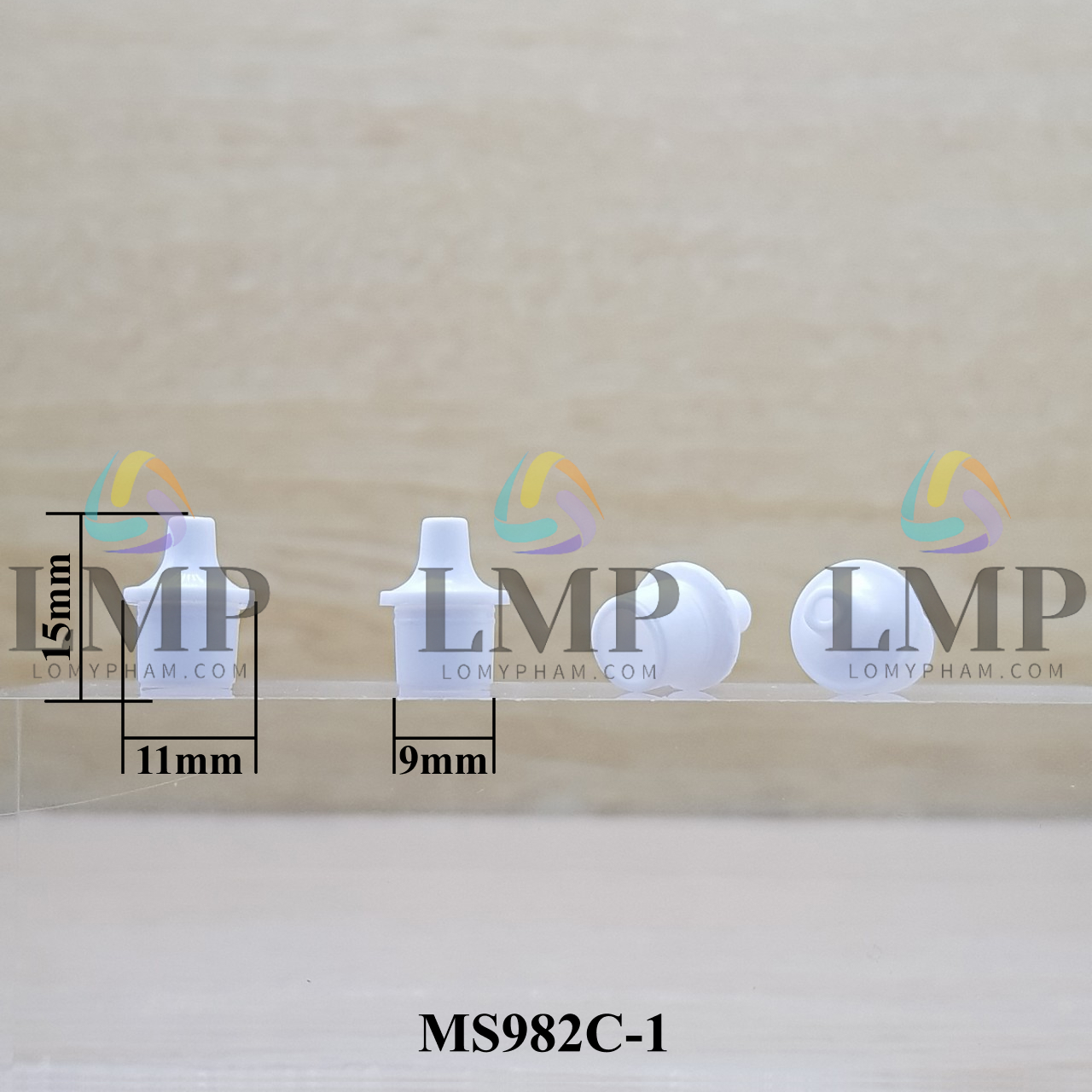 Nút chặn nhọn của tuýp Ø9