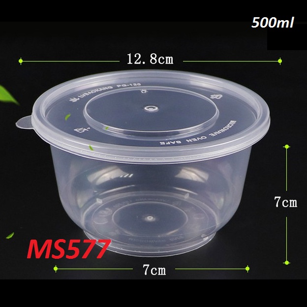 Hũ PP thực phẩm 500ml
